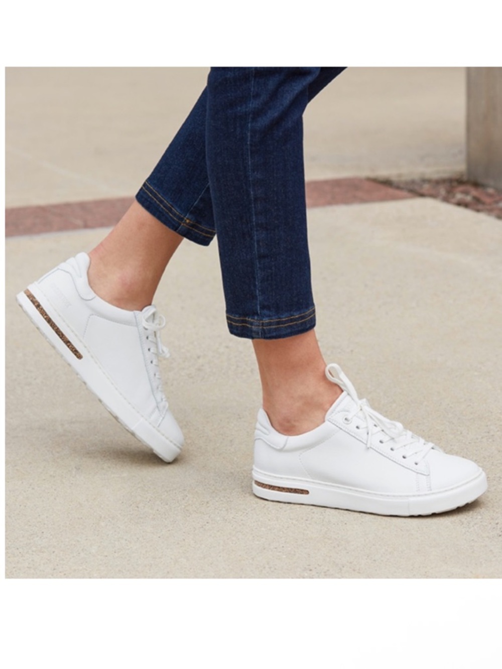 Birkenstock Bend Women's Sneaker color white size 36 US 5-5.5 gently used